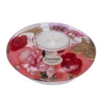 Стъклен свещник Amore