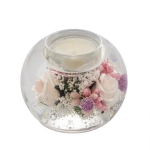 Стъклен свещник Little Rose