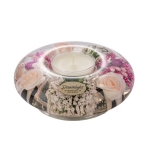 Стъклен свещник Little Rose