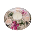 Стъклен свещник Little Rose