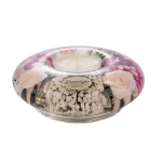 Стъклен свещник Little Rose