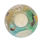 Стъклен свещник Coral Beach