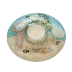 Стъклен свещник Coral Beach