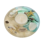 Стъклен свещник Coral Beach