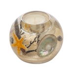 Стъклен свещник Sea Breeze