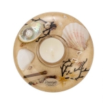 Стъклен свещник Sea Breeze