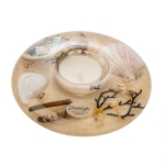 Стъклен свещник Sea Breeze