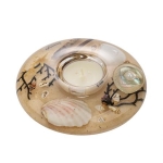 Стъклен свещник Sea Breeze