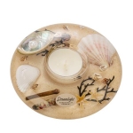 Стъклен свещник Sea Breeze