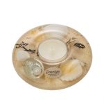 Стъклен свещник Sea Breeze