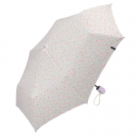 Дамски чадър ESPRIT - бял на цветни точки