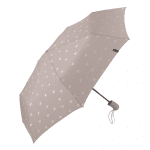 Дамски чадър ESPRIT - бежов със сърца