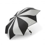 Дамски чадър PIERRE CARDIN бяло и черно