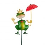 Декорация жабка с чадърче