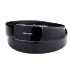 Мъжки черен колан Pierre Cardin - 110 cm