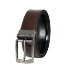 Мъжки двулицев колан - черено / кафяво Pierre Cardin , 110 см