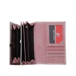 Дамско портмоне с розова щампа PIERRE CARDIN