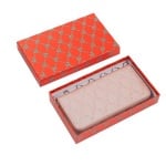 Дамско портмоне с цип и щампа - розово PIERRE CARDIN
