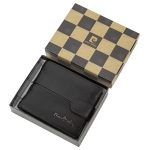 Мъжки черен  портфейл PIERRE CARDIN