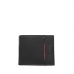 Мъжки стилен портфейл с  червена черта - малко PIERRE CARDIN