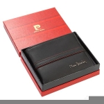 Мъжки черен портфейл Pierre Cardin
