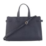 Дамска чанта Pierre Cardin - тъмно синя