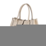 Дамска чанта цвят слонова кост Pierre Cardin