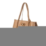 Дамска светлокафява чанта Pierre Cardin