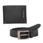 Мъжки комплект портфейл и колан Pierre Cardin - 115 см