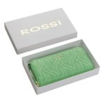 Дамско портмоне цвят Резеда с декоративен шев - ROSSI