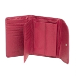 Дамски портфейл цвят малина ROSSI