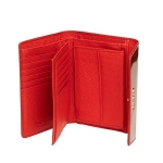 Дамски портфейл цвят червен ROSSI