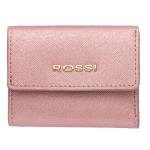 Дамски портфейл цвят розов ROSSI