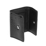 Дамски портфейл цвят черен ROSSI