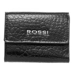 Дамски портфейл цвят черен ROSSI