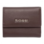 Дамско портмоне цвят патладжан - ROSSI