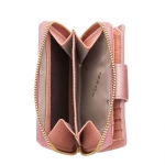 Дамски портфейл цвят розов ROSSI