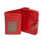 Дамски портфейл цвят червен ROSSI