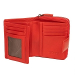 Дамски портфейл цвят червен ROSSI