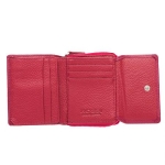 Дамски портфейл цвят малина ROSSI