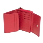 Дамски портфейл цвят малина ROSSI