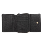 Дамски портфейл цвят черен ROSSI