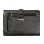 Дамски черен портфейл  ROSSI