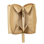 Дамски портфейл цвят златен мат ROSSI