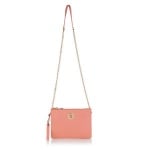 Дамска малка чанта в розов цвят - ROSSI