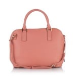 Дамска елегантна чанта в пастелно розово - ROSSI
