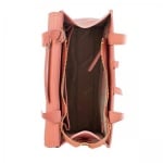 Дамска стилна чанта в маслено розово - ROSSI