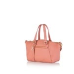 Дамска малка елегантна чанта в розово - ROSSI