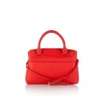 Класическа дамска чанта в червено - ROSSI