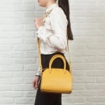 Дамска чанта цвят Светла горчица - ROSSI